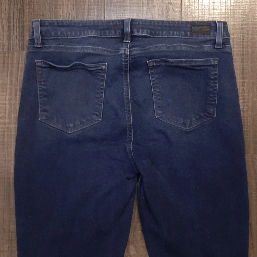 💠PAIGE DENIM Verdugo Ankle Cropped Ultra Skinny Jeans High Waist Womens Size 31
